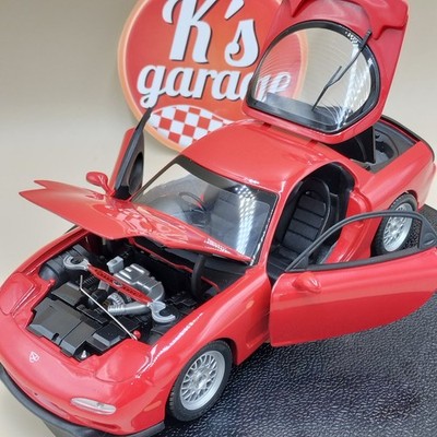 Kyosho 1/18 Mazda RX-7 FD-3S FD3S Red 08002R Old Diecast model JDM