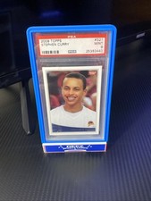 2009-10 Topps - Stephen Curry #321 (RC) PSA 9 Mint Rookie Card Golden State MVP. rookie card picture