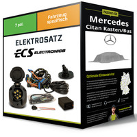 Elektrosatz 7-Pol Spezifisch für Mercedes Citan Kasten/Bus 09.2021-Jetzt