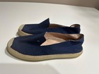 Kate Spade Lisa Women's Espadrille Flats 7M Navy Blue Casual Slip On S2120017 — photo 5
