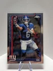 2025 Topps Chrome Jaxson Dart (RC) #306 - NY Giants