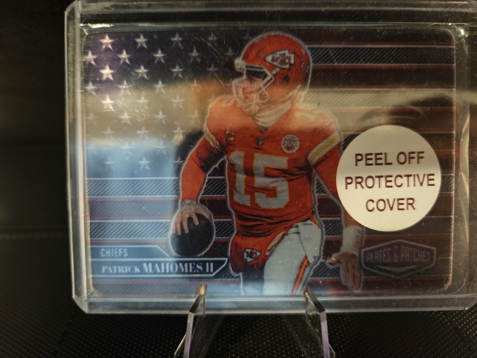 2023 Panini Plates & Patches - Metal Patrick Mahomes II #AM-14 American Metal