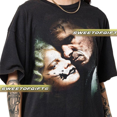 The Bride! Gothic Horror Movie T-Shirt  Jessie Buckley & Christian Bale Film Tee