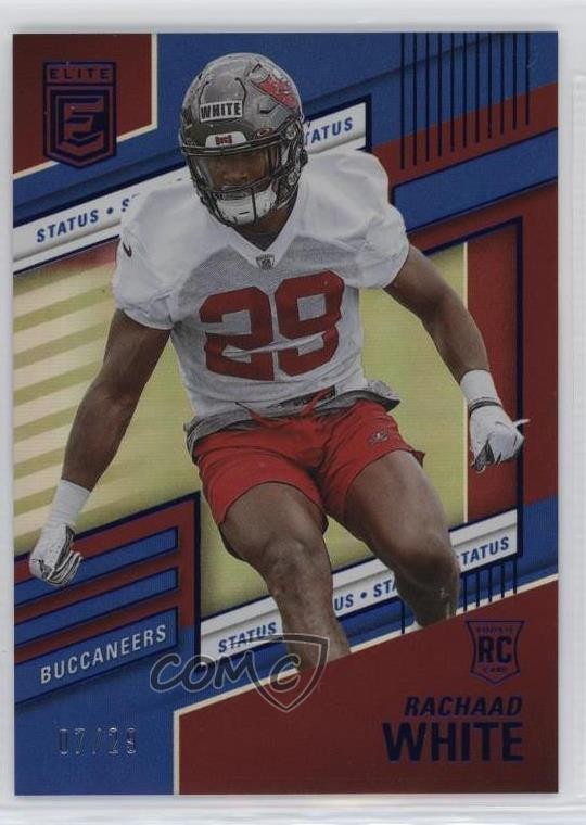 2022 Panini Donruss Elite Rookies Status 7/29 Rachaad White #114 Rookie RC 0q3