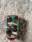 OLD VINTAGE HARD 2 FIND  RED CAR FOR TOY CHEIN TIN LITHO WINDUP ROLLER COASTER