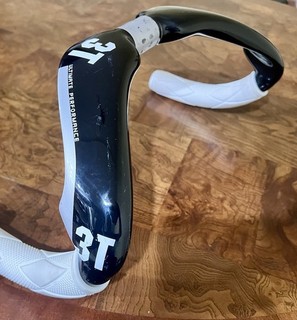 3T Scatto LTD Carbon Track Bike Handlebar 31.8mm 370mm