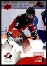 2015-16 UPPER DECK TEAM CANADA JUNIORS EXCLUSIVES GLENN GAWDIN 065/199 #26