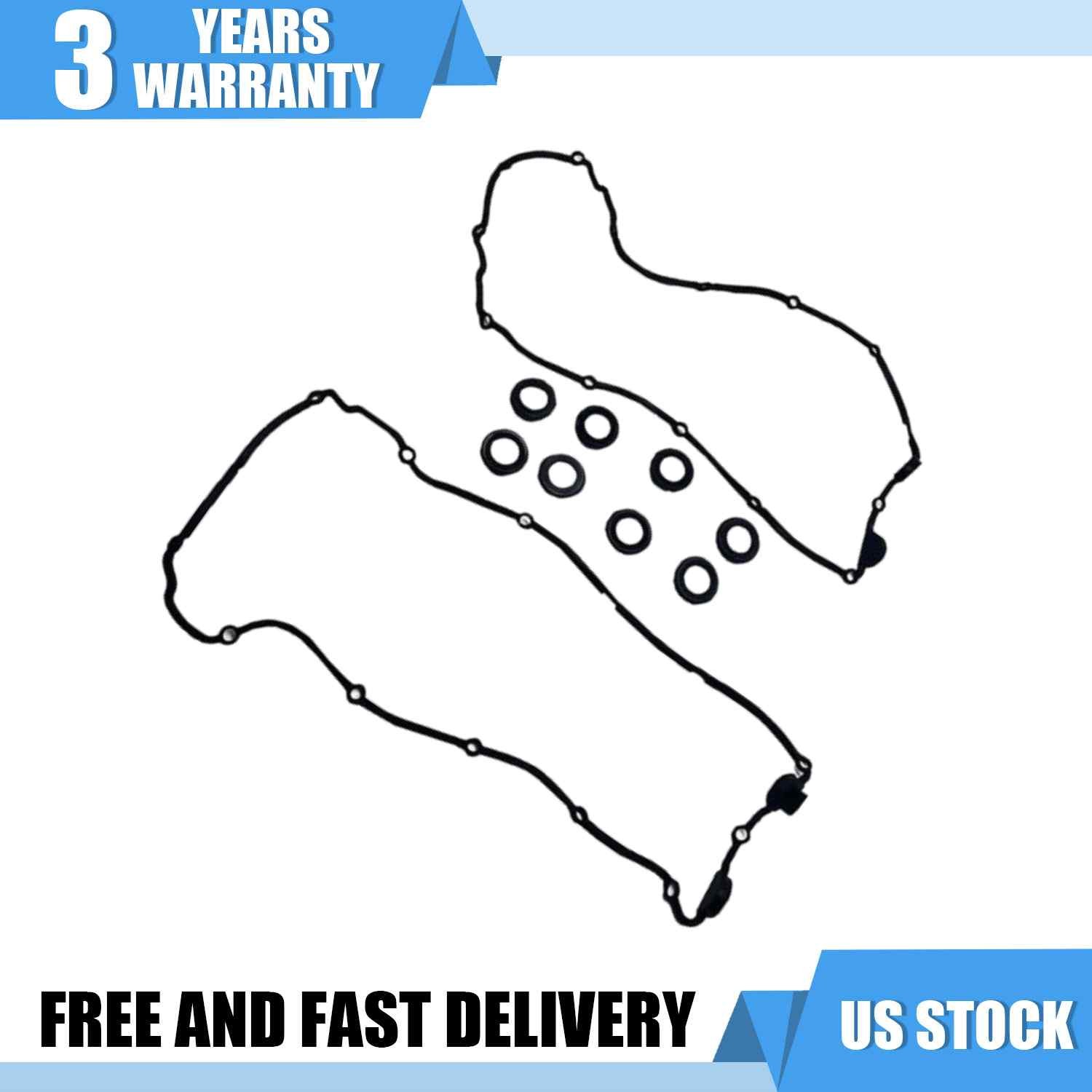 Maserati Quattroporte 2007-2010 Valve cover gaskets Set P/N 223982