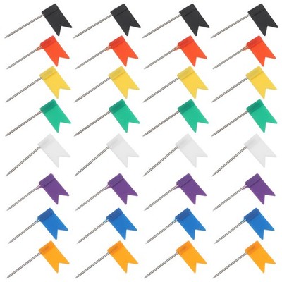 400 Pcs Wall Map Push Pins Thumbtacks for National Flags Colored Pushpins