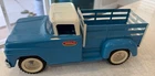 Vintage Tonka Pressed Steel Pickup Stake Bed Truck Blue White 1960s