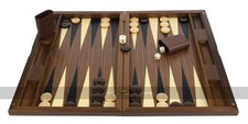 Set Backgammon Dal Negro Treviso Iridescente 19 Pollici in Astuccio Noce
