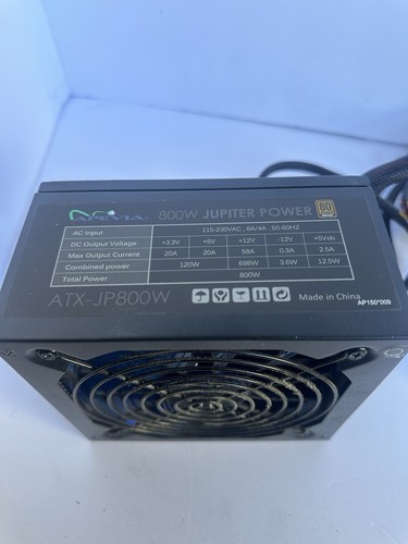 Apevia Jupiter JP 800W 80 Plus Bronze Power Supply - 第 2/10 張圖片