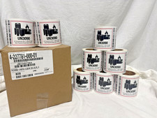 8 Rolls - Lithium Battery UN3090 Shipping Labels 500 Labels 5 x 4.5" LOT