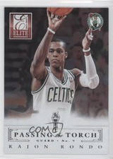 2013-14 Panini Elite Passing the Torch Rajon Rondo Oscar Robertson #18 HOF 1b0