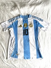 adidas 2022 Lionel Messi Argentina FIFA World Champions Men's Jersey