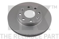 2X NK Bremsscheibe 315008 FüR T250 Chevrolet Spark Kalos Aveo Daewoo T255 M300