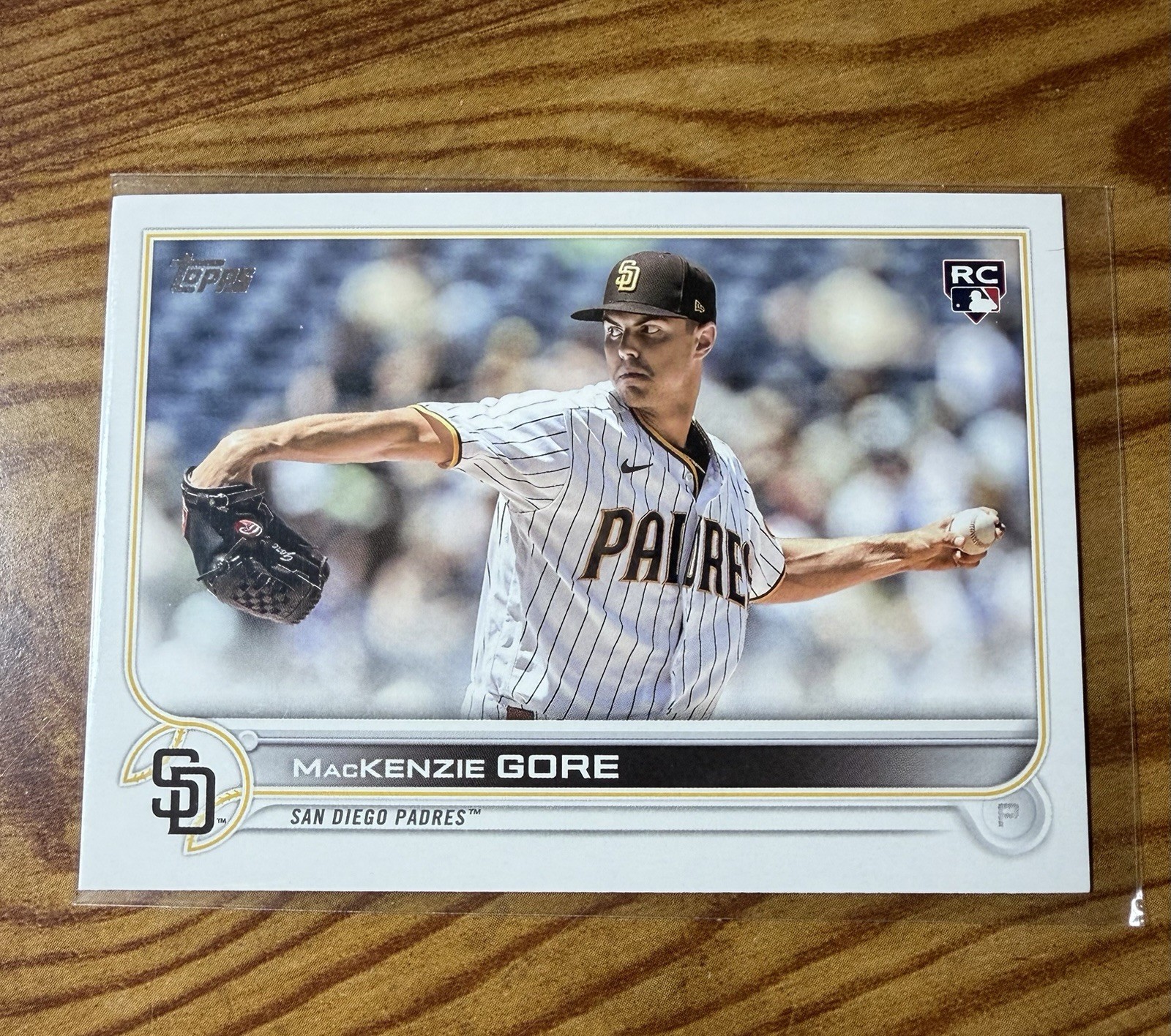 2022 Topps Update #US81 Mackenzie Gore RC SP Image Variation