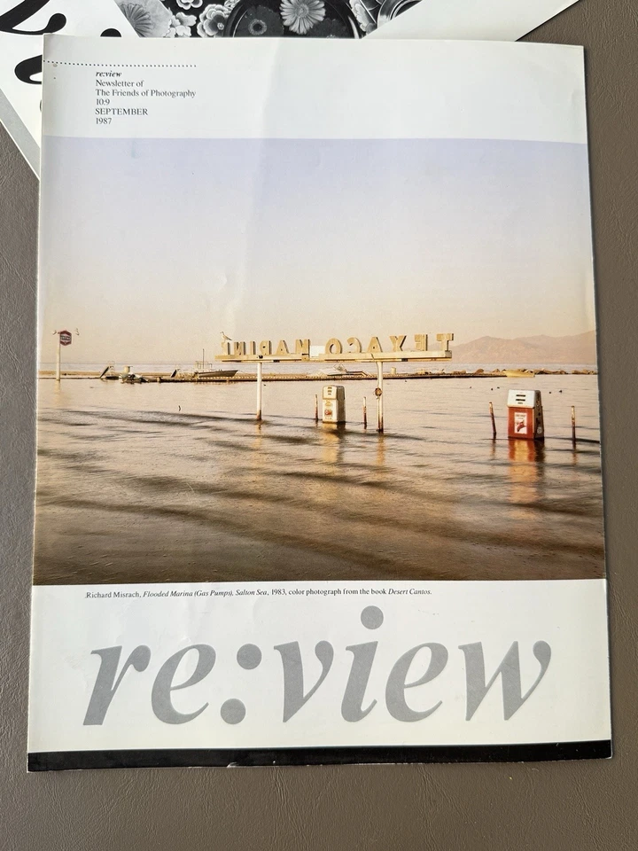 Friends Of Photography Art re:view Lot Of 12 Catalogue Pamphlets 1987 1988 - Image 3 of 4