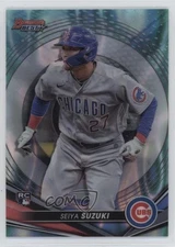 2022 Bowman's Best Aqua Lava Refractor /199 Seiya Suzuki #41 Rookie RC