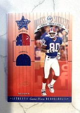 2001 Leaf Rookies & Stars ERIC MOULDS Prime Patch Dress For Success Dual🔥Bills