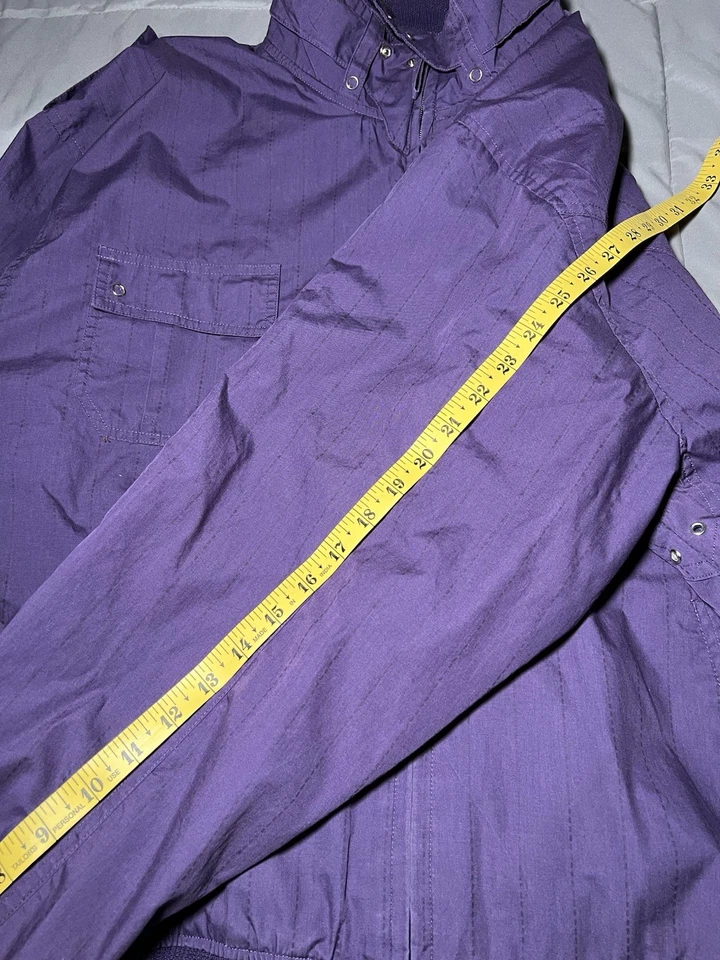 Live Mechanics Jacket Men Size 3XL Purple Full Zip Pockets - Image 4 of 4