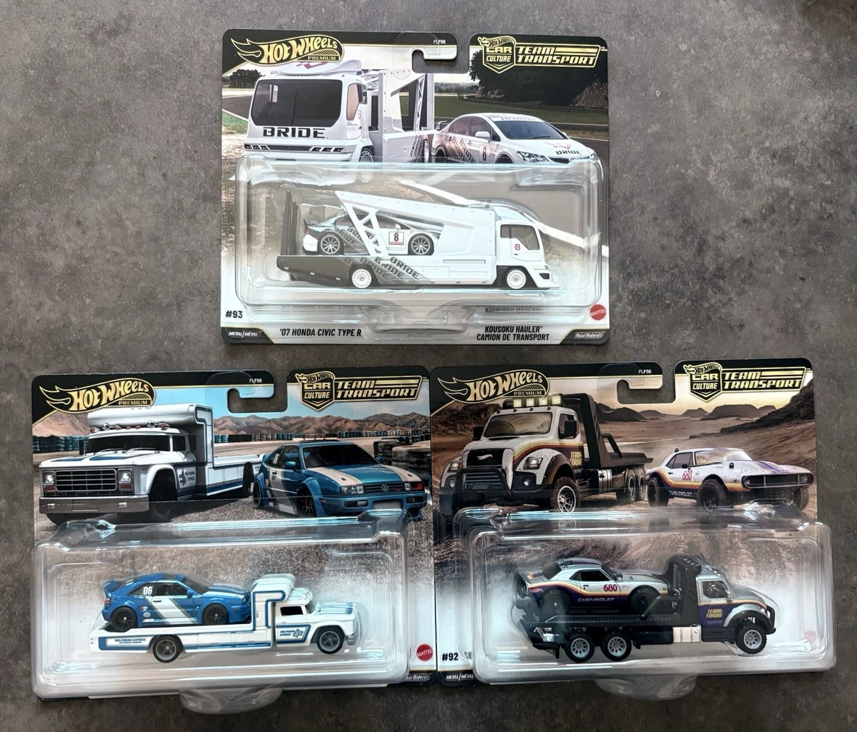 Las mejores ofertas en Hot Wheels Team Transport coches Diecast