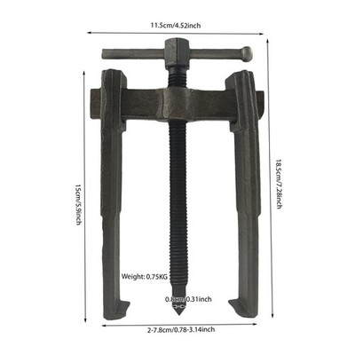 Two Jaws Bearing Puller/Remover Two Jaw Puller Tool, Pump Pulley Remover NEW