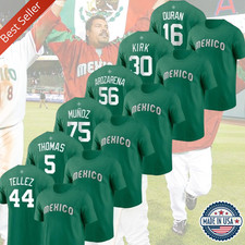 FAST SHIP! Mexico Team 2026 World Baseball Classic Name & Number Fan Gift