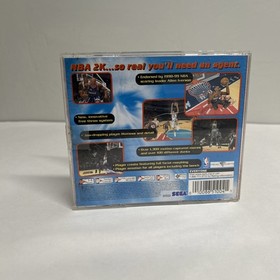 Sega Dreamcast NBA 2K CIB Complete Authentic Sega Sports 1999 Allen Iverson