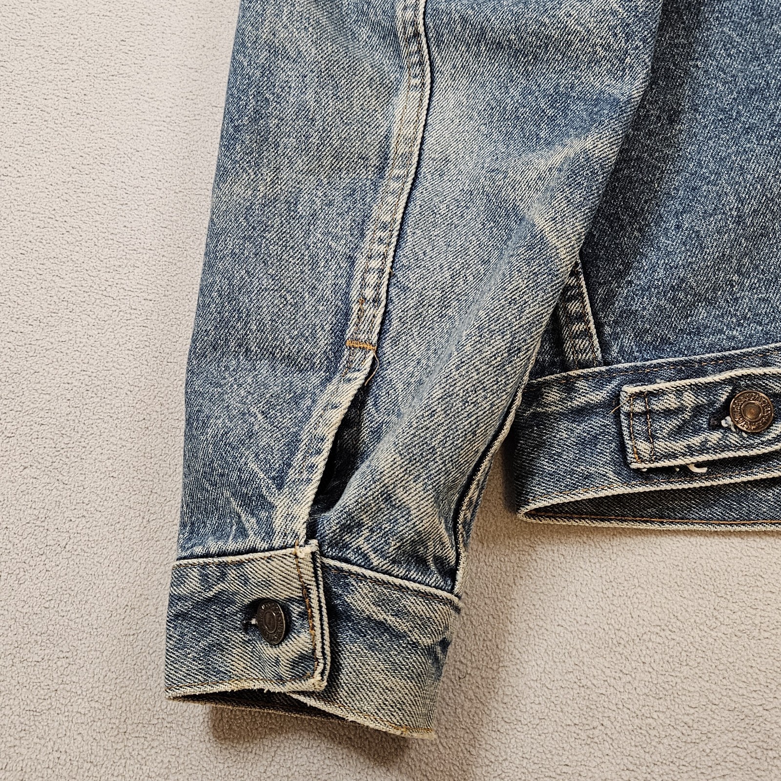 Levi's 70506-0216 Type III Denim Trucker Jacket Made in USA Vintage Early '80's thumbnail 8