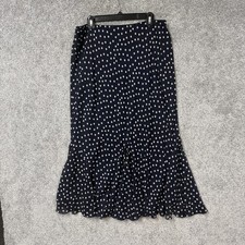 Vintage Y2K Chadwicks Maxi Skirt 16 Whimsigoth Mermaidcore Office Siren Coquette