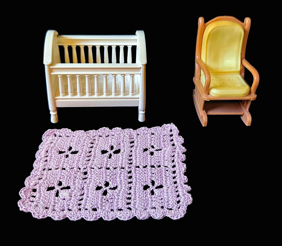 Dormitorio Fisher Price Loving Family Dream casa de muñecas con familia afroamericana Foto 3 de 4