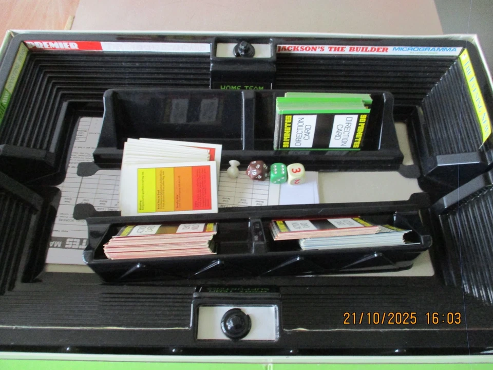 ‘90 Minutes’ Football Board Game Bryan Robson 1986 House Martin Vintage - Image 3 of 4