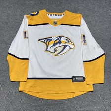 Nashville Predators Ryan Ellis #4 Fanatics NHL Jersey Men’s Medium Gold Navy