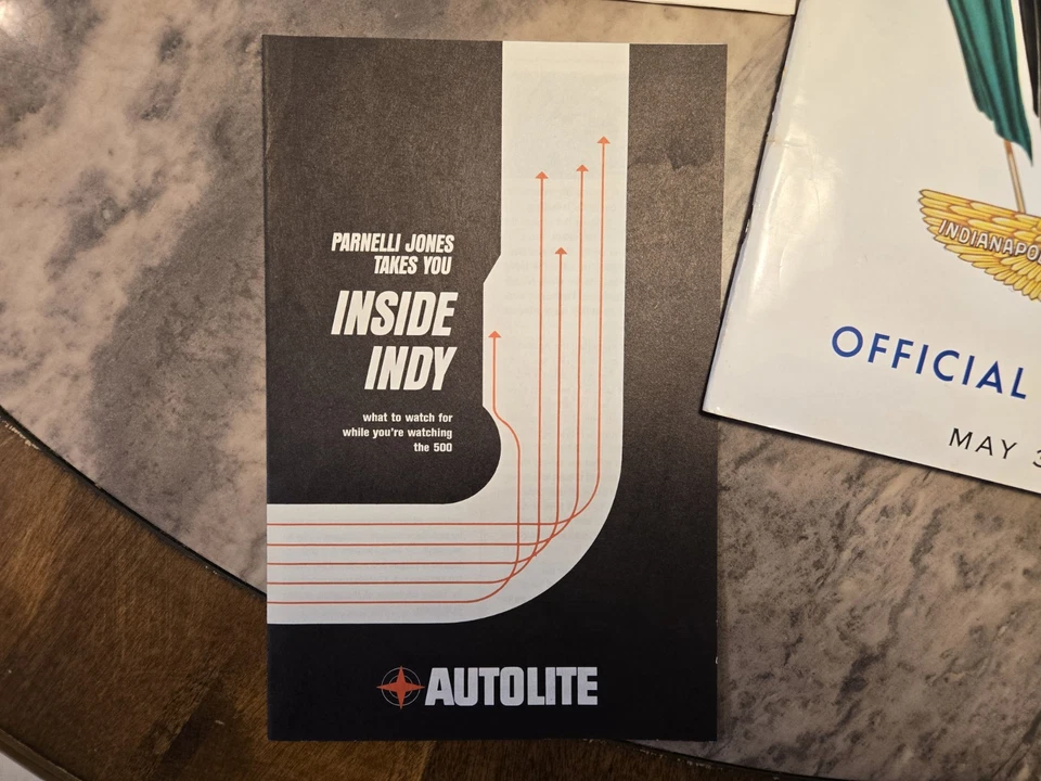 1965 OFFICIAL PROGRAM INDIANAPOLIS 500 MOTOR SPPEDWAY + SCROECARD & INSIDE INDY - Image 4 of 4