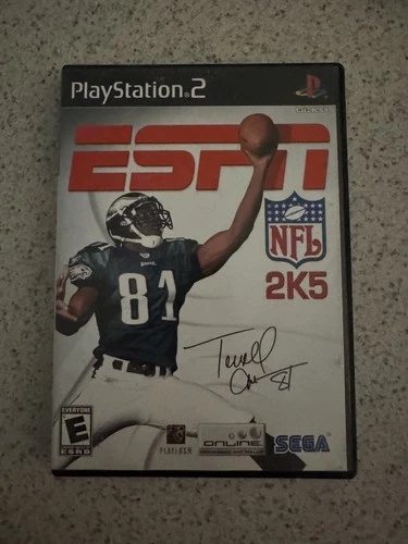 ESPN NFL 2K5 PlayStation 2 NFL 2K Series Multiplayer Online Football Game