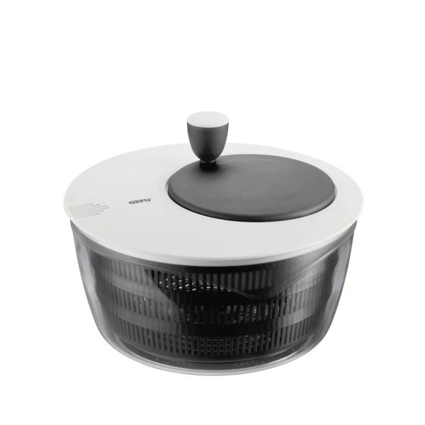4006664281706 GEFU Rotare Salad Spinner Black, White Crank/Handle GEFU