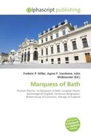 Frederic P. Miller (U. A.) | Marquess Of Bath | Taschenbuch | Englisch (2026)