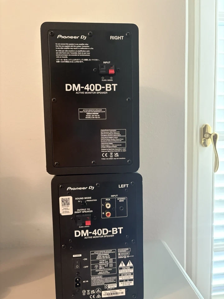 Autoparlanti/ Casse Pioneer DJ DM-40D-BT - Immagine 3 di 4