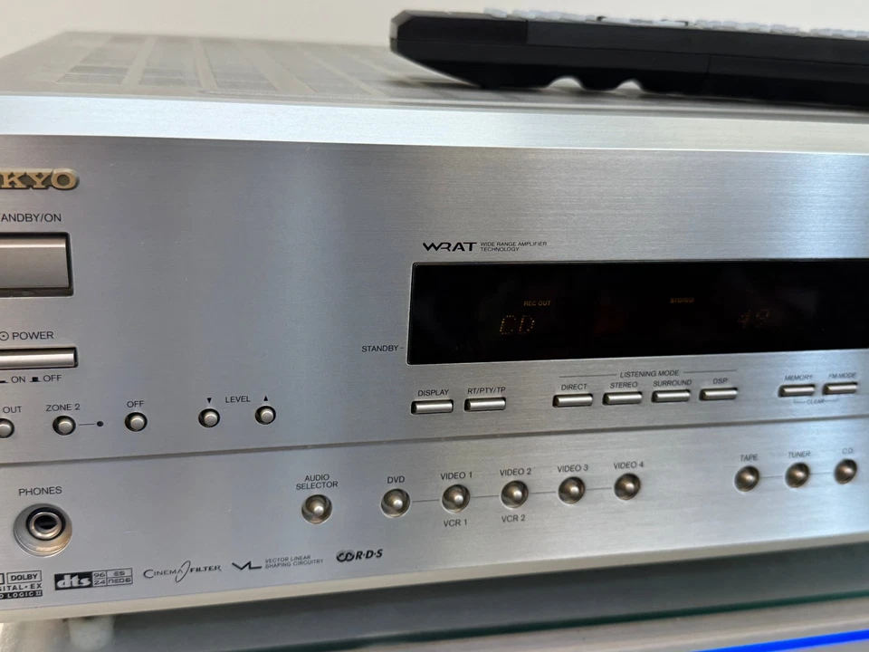 ONKYO TX-SR601E 6.1 kanal A?V surround reciever 120 Watt - Bild 3 von 4
