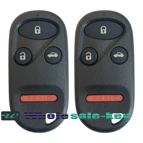 2 For 1997 1998 1999 2000 01 Honda CR-V Remote Car Keyless Entry Key A269ZUA101