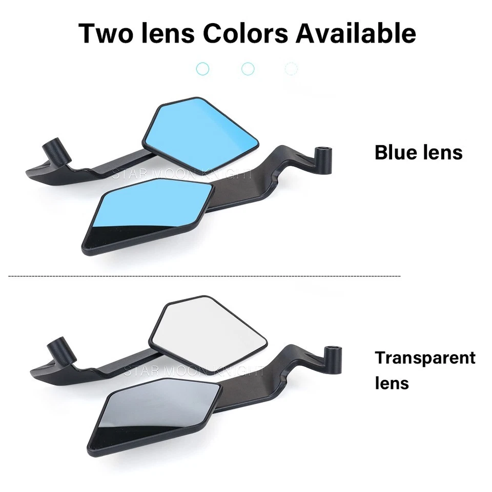 Espelhos laterais MT-09 SP para Yamaha MT-07 MT07 puro MT-10 SP espelho furtivo - Imagem 3 de 4