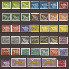 IRELAND 1971 SG287/359 Decimal Currency Set + Extras MNH (JB26677)