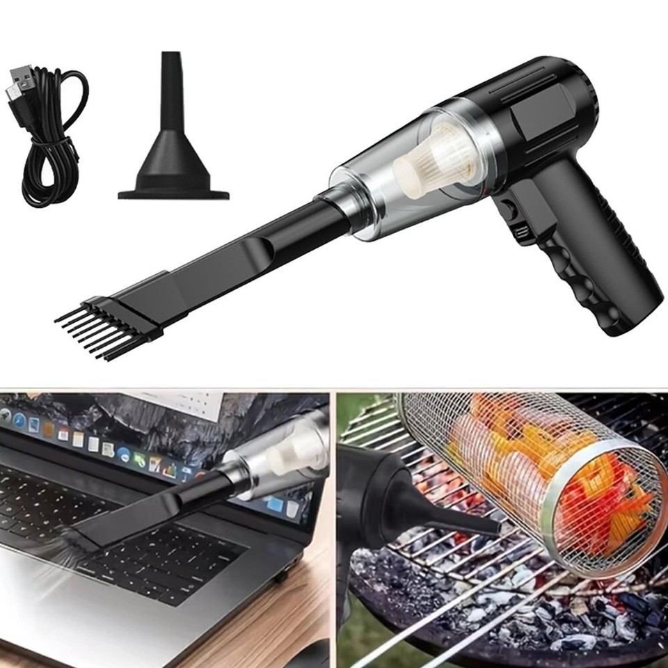 Portable Household Vacuum Cleaner Ideal for Small Objects and Hair