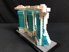 Lego 21021 No Printed Tile Architecture Marina Bay Sands from 2014