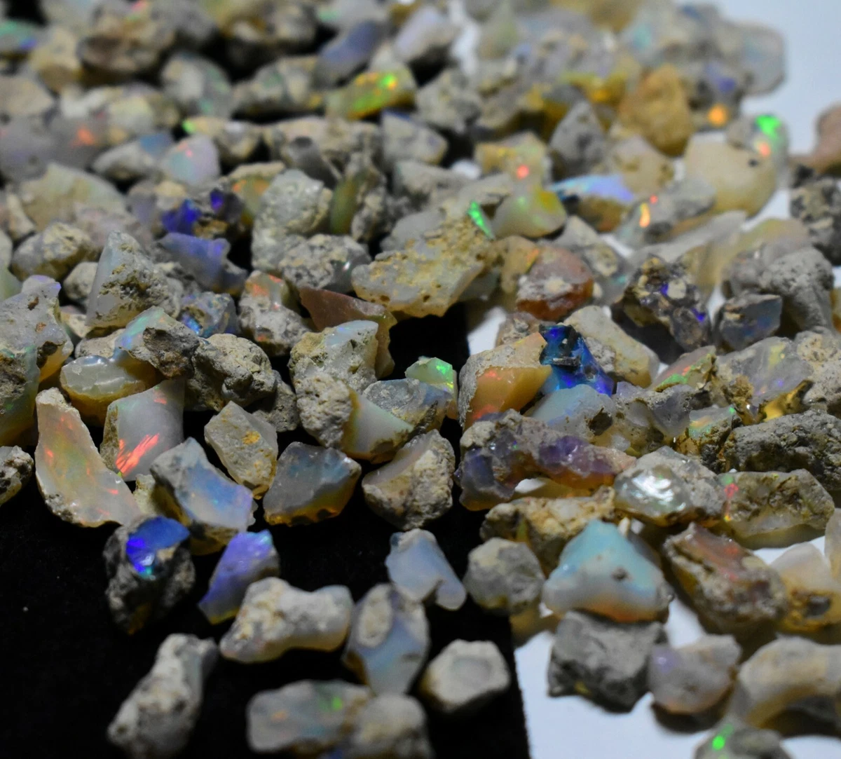 Raw opal shop beads
