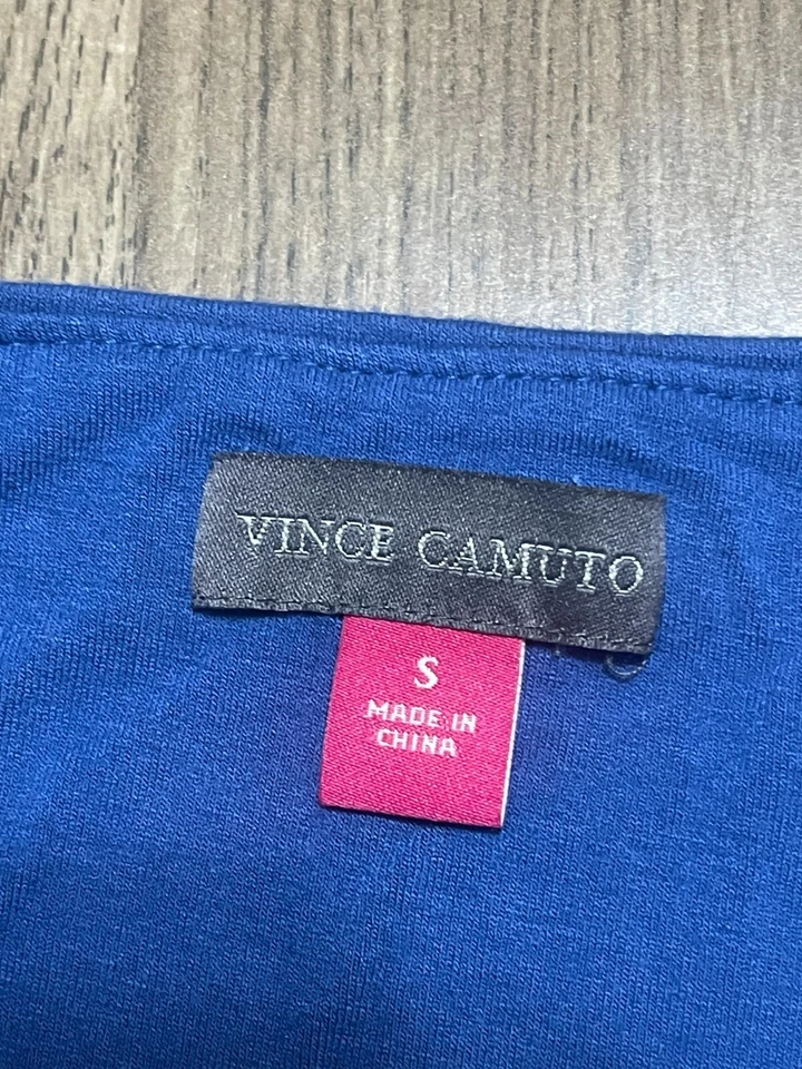 Vince Camuto Skirt, Women's Size Small, Blue, Pull On, Straight Pencil Skirt - Imagem 3 de 4