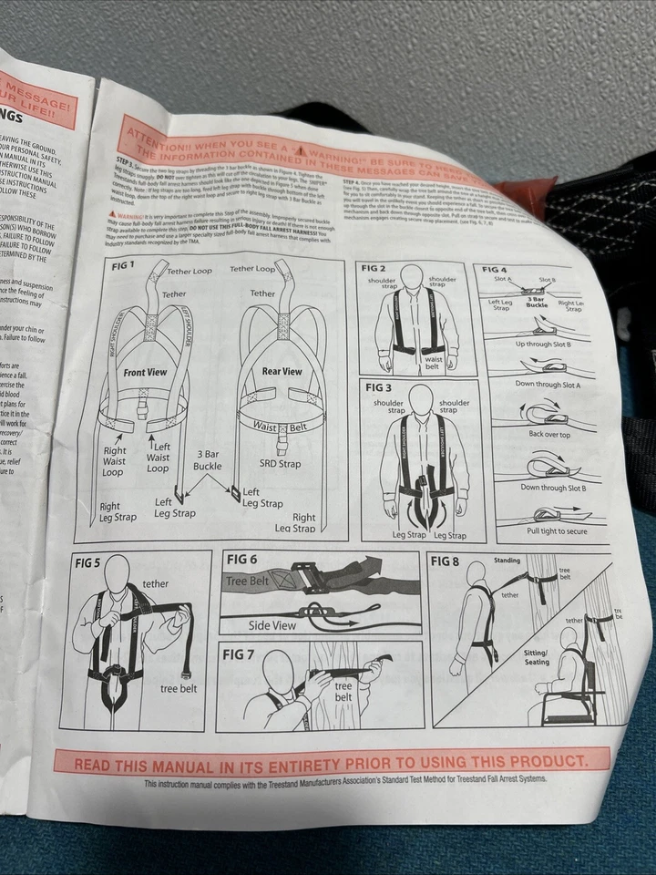 Set Of 2 Sniper Brand Tree Stand Harnesses - Image 2 of 2