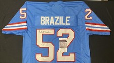 Robert Brazile Houston Oilers HOF 2018 Signed Auto Pro Style Jersey ~ JSA COA