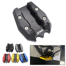 For Yamaha XMAX 125 250 300 2017 2018 2019 2020 CNC Foot Side Stand Plate Pad 